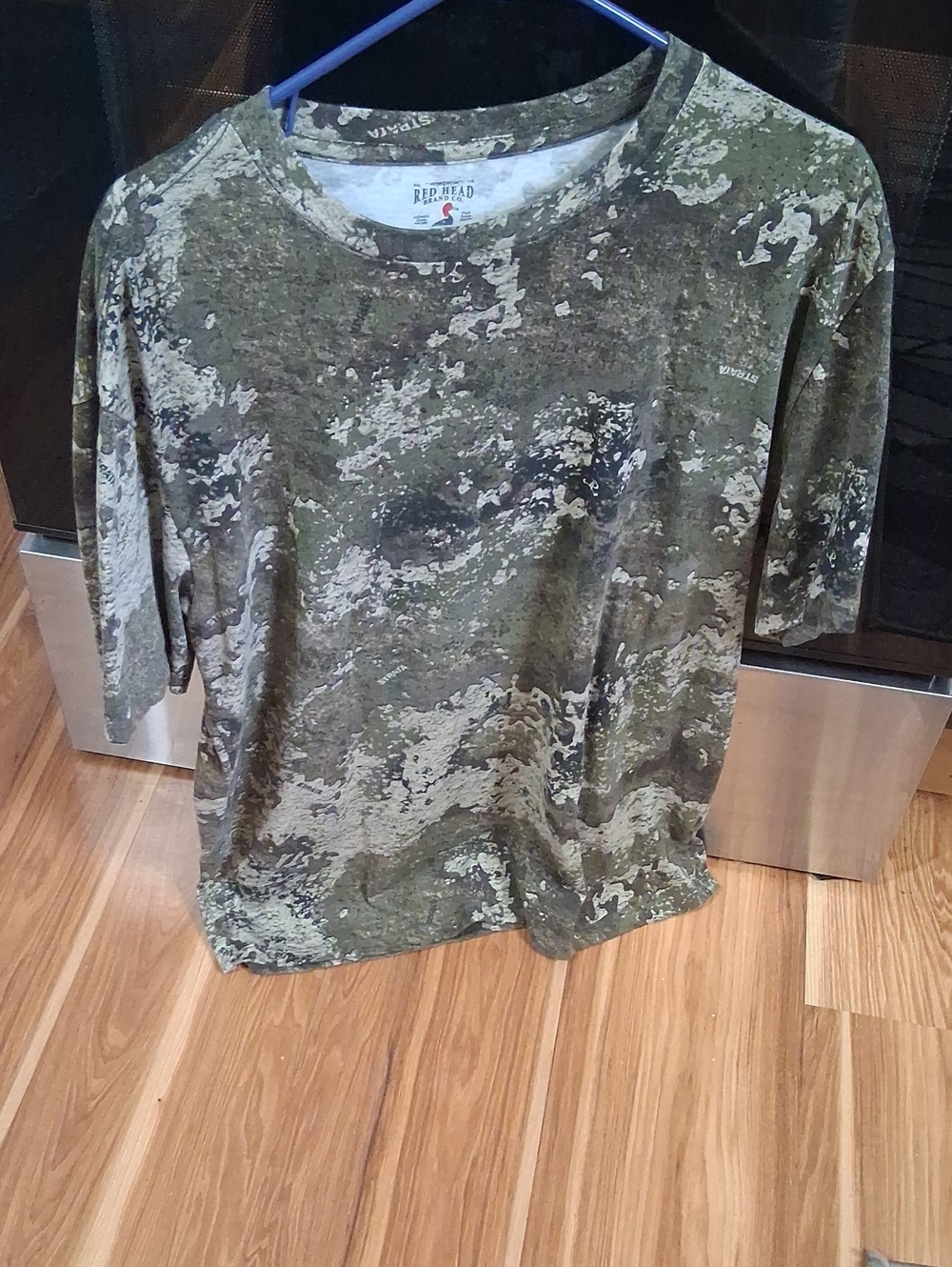 RedHead Women's Camo Short Sleeve Tee - Olive Green